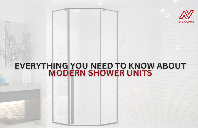 Everything You Need to Know About Modern Shower Units