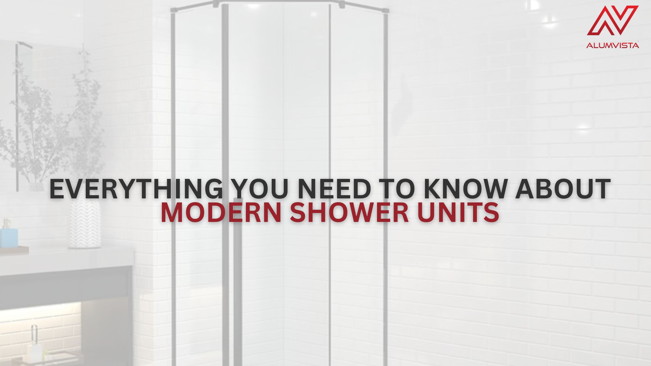 Everything You Need to Know About Modern Shower Units