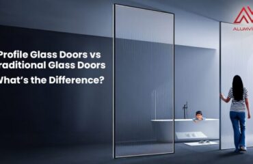 Profile Glass Doors vs Traditional Glass Doors: What’s the Difference?
